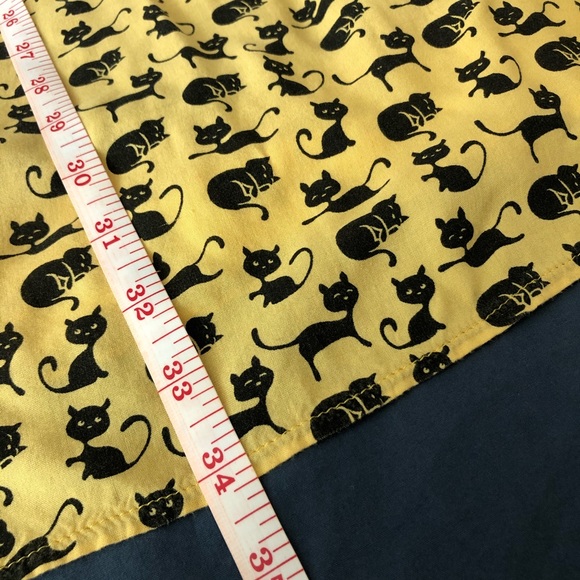 ❌ Lined Spring/Summer Dress w/ Cats Print - Picture 7 of 7